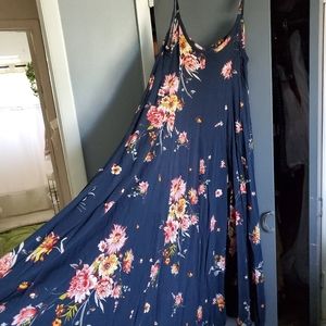 Torrid Long Floral dress